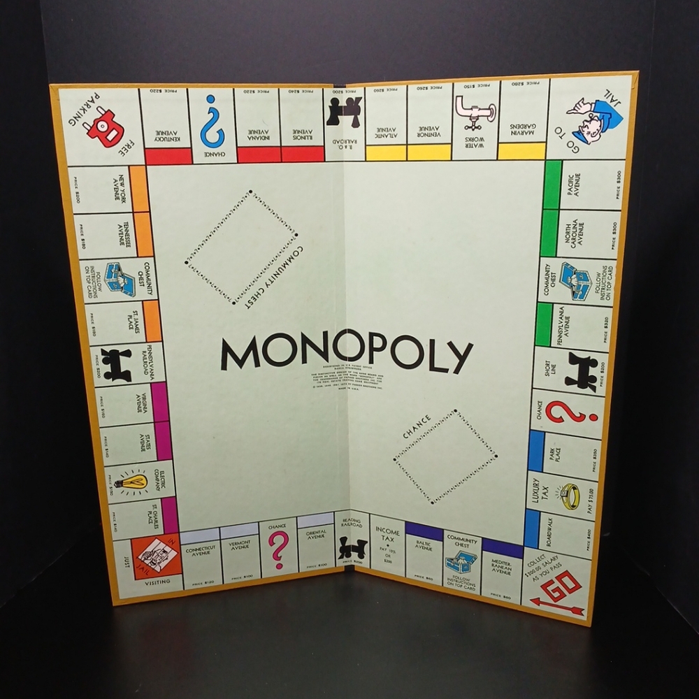 Vintage Monopoly 40th Anniversary Edition 100% Complete w/ Original Pieces, 1978 - Picture 2 of 6
